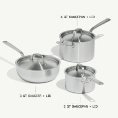 Stainless Saucepan Set