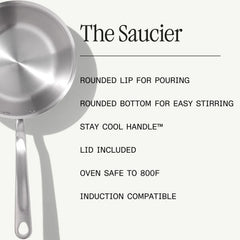 Stainless Clad Saucier