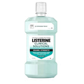 Listerine Clinical Solutions Enamel Strength Mint Oral Rinse, Daily Anticavity Fluoride Mouthwash to Repair Tooth Enamel & Prevent Cavities for Stronger* Teeth, Alpine Mint, 1 L