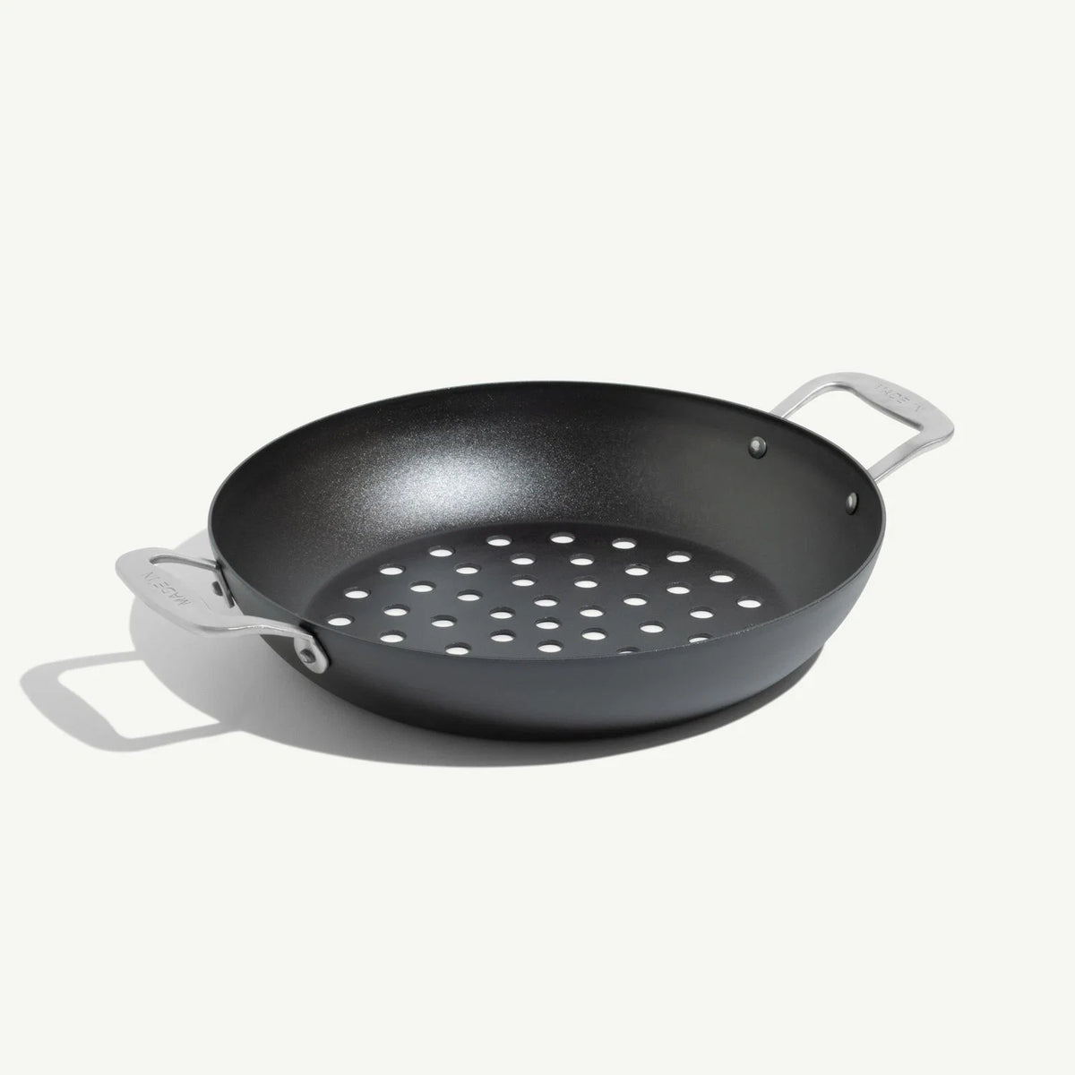 Seasoned Carbon Steel Grill Basket