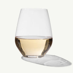 Stemless Crystal Wine Glasses