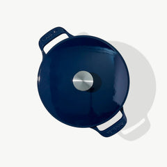 Round Enameled Cast Iron Dutch Oven