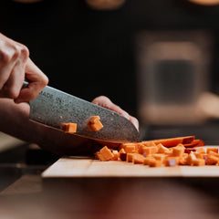 Japanese Damascus Steel Knife Set