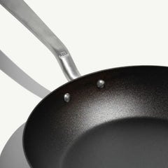 Seasoned Carbon Steel Frying Pan Set